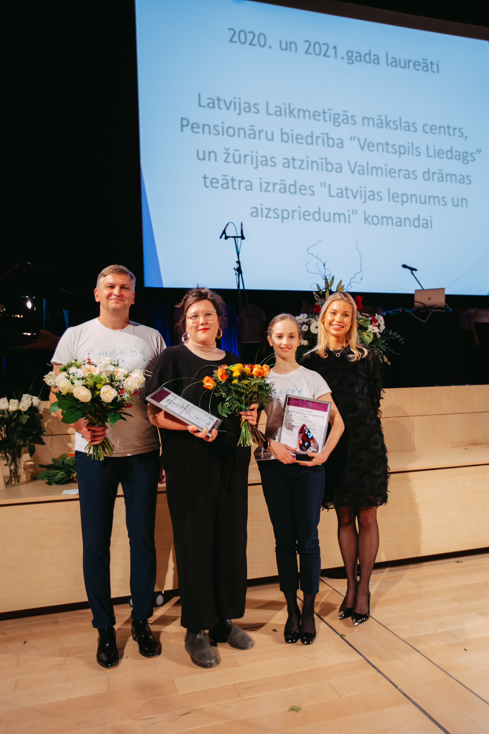 Nominācijas Kultūras vēstnesis laureāti un sabiedriskā aktīviste Patrīcija Anna Vavilova