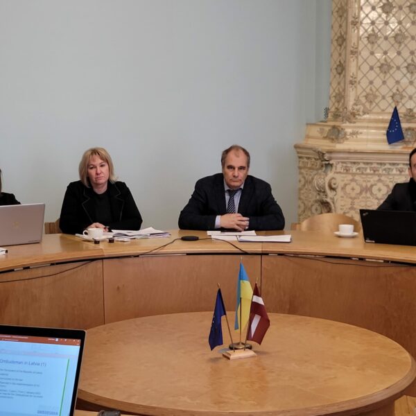 Representatives of the Ombudsman's Office meet with the representatives of OSCE/ODIHR and UN SPT