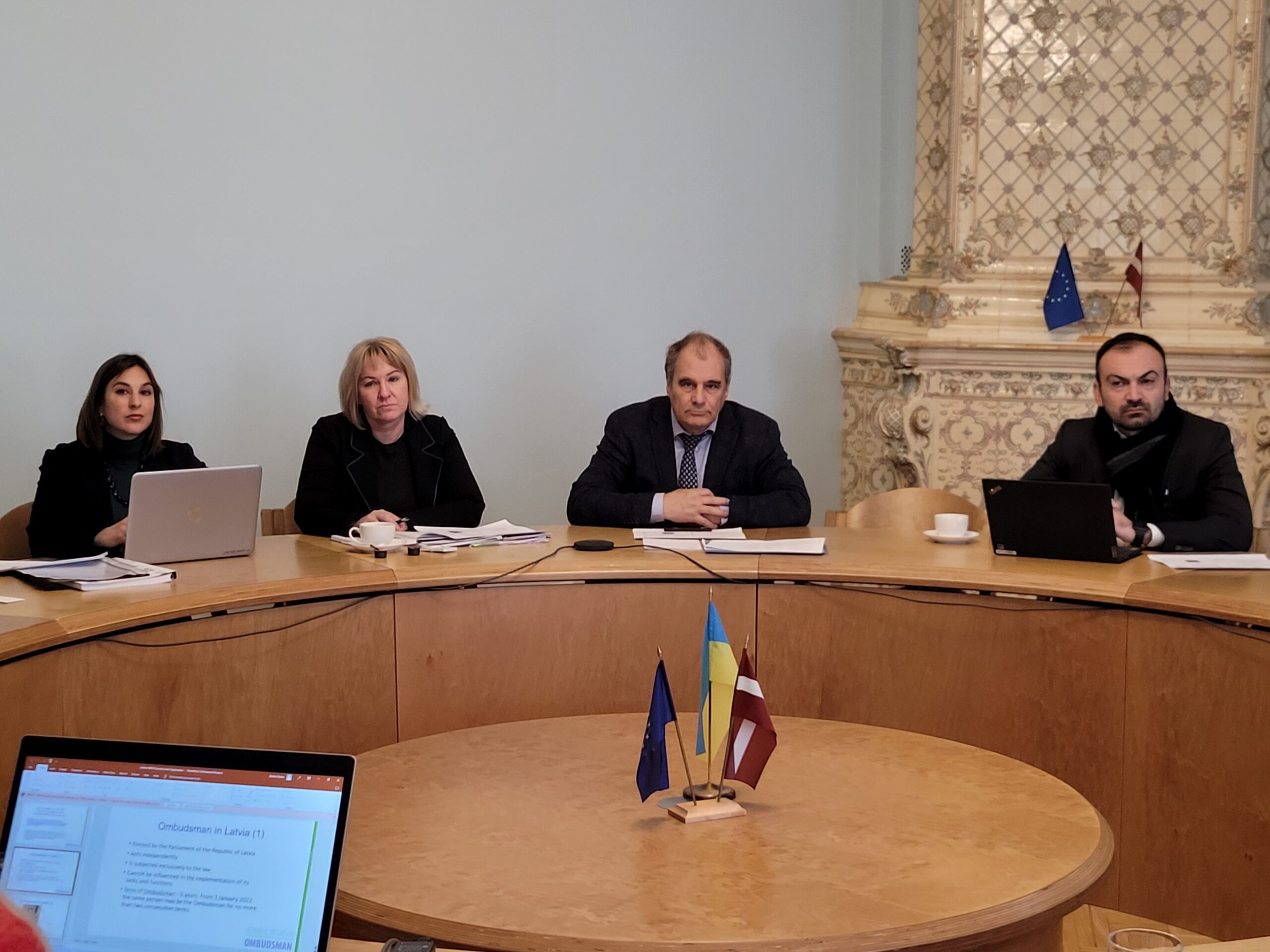 Representatives of the Ombudsman's Office meet with the representatives of OSCE/ODIHR and UN SPT