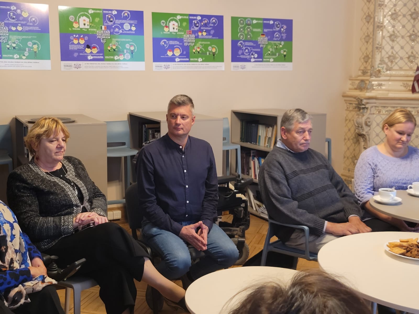 Tikšanās ar cilvēkus ar invaliditāti pārstāvošajām NVO Tiesībsarga birojā