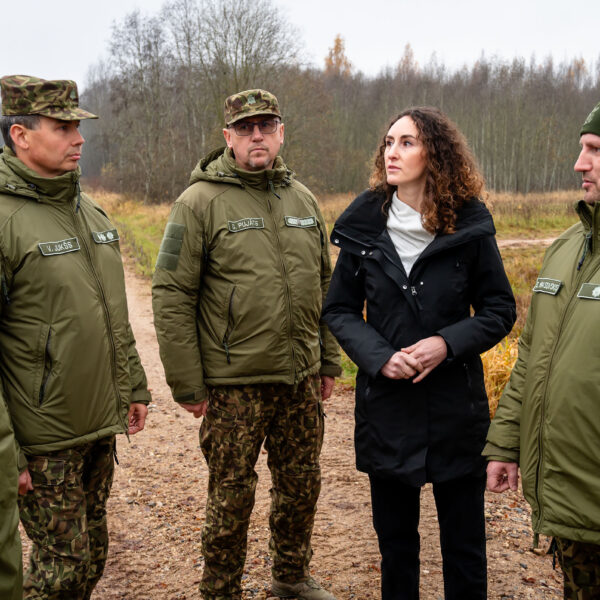 Tiesībsardzes Karinas Palkovas vizīte Valsts robežsardzes Daugavpils pārvaldē