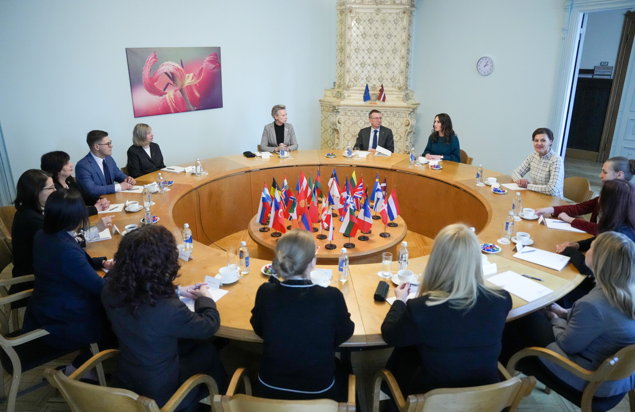 Valsts prezidenta Edgara Rinkēviča vizīte Tiesībsarga birojā