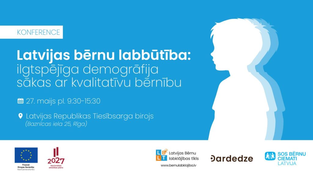 Dekoratīvs plakāts, informācija pieejama tekstuāli.