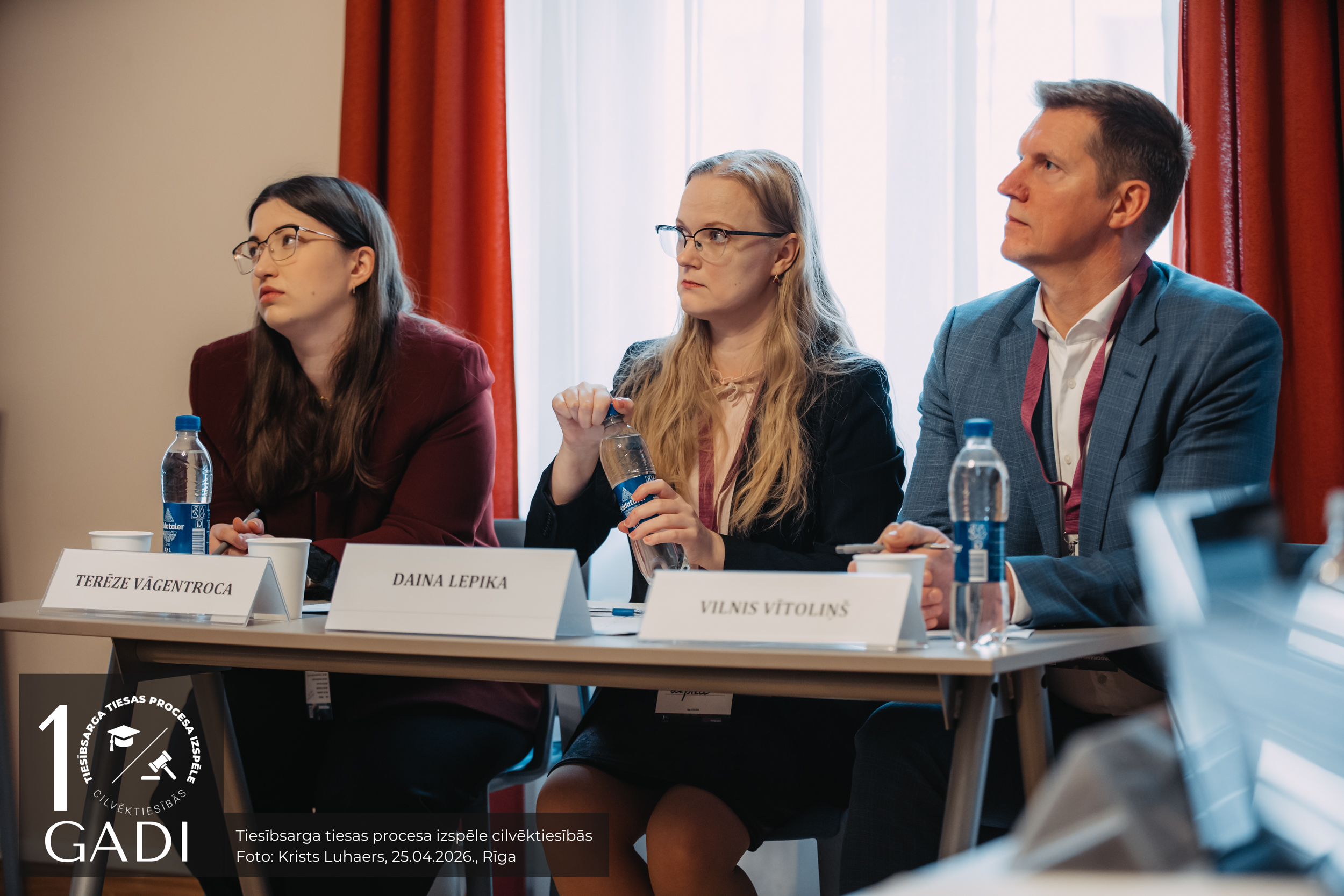 Izspēles tiesneši - Terēze Vāgentroca, Daina Lepika un Vilnis Vītoliņš