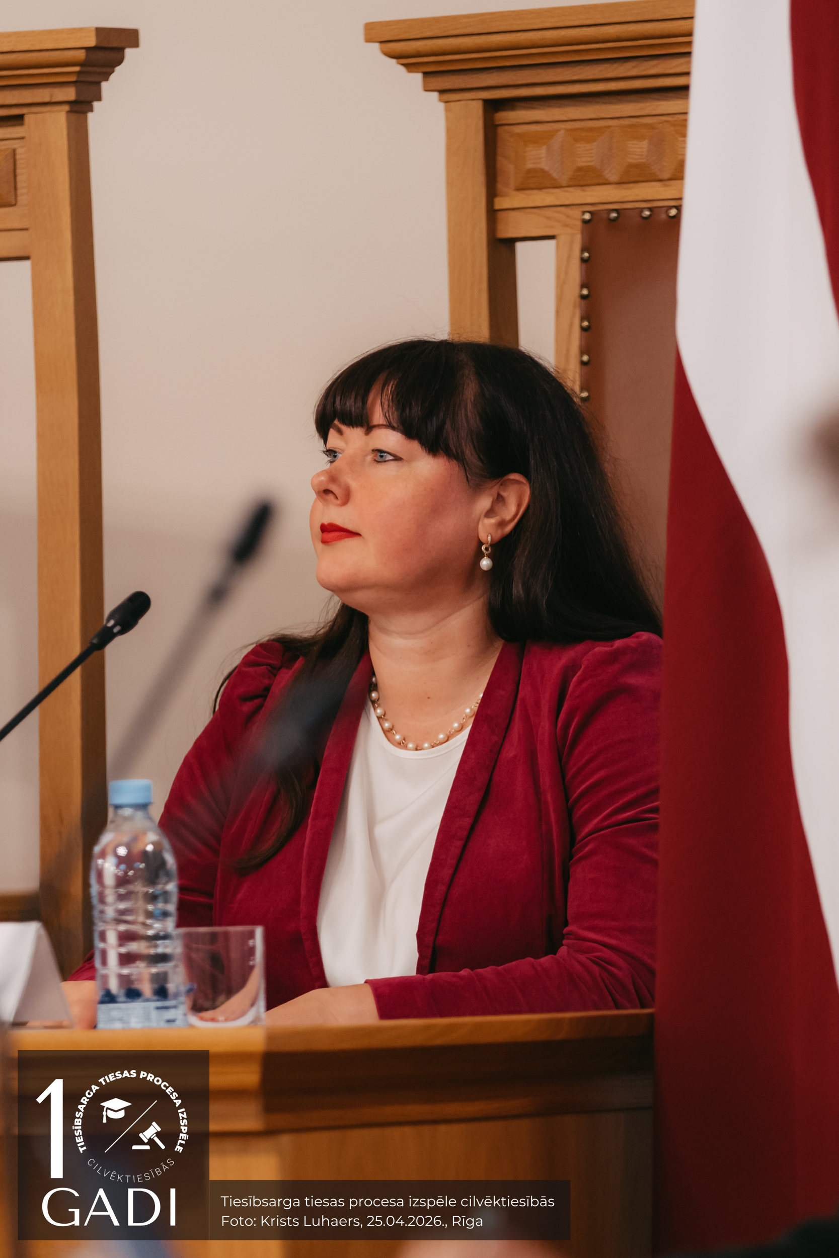 Fināla tiesnese, senatore Zane Pētersone