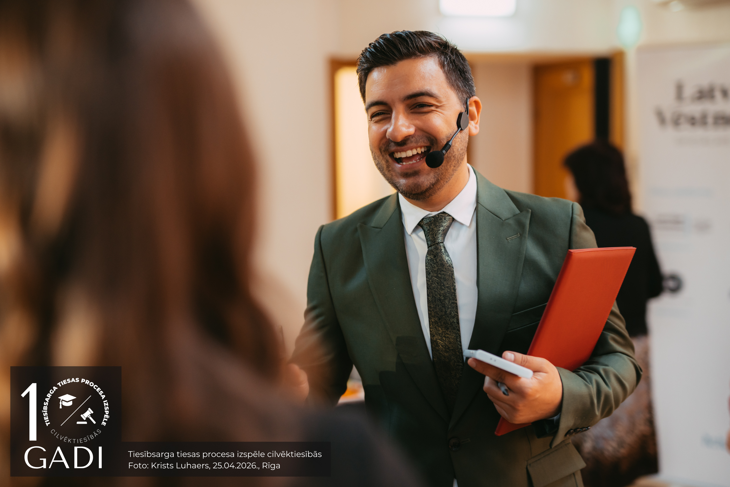 Svinīgās apbalvošanas ceremonijas vadītājs Rafaels Ciekurs