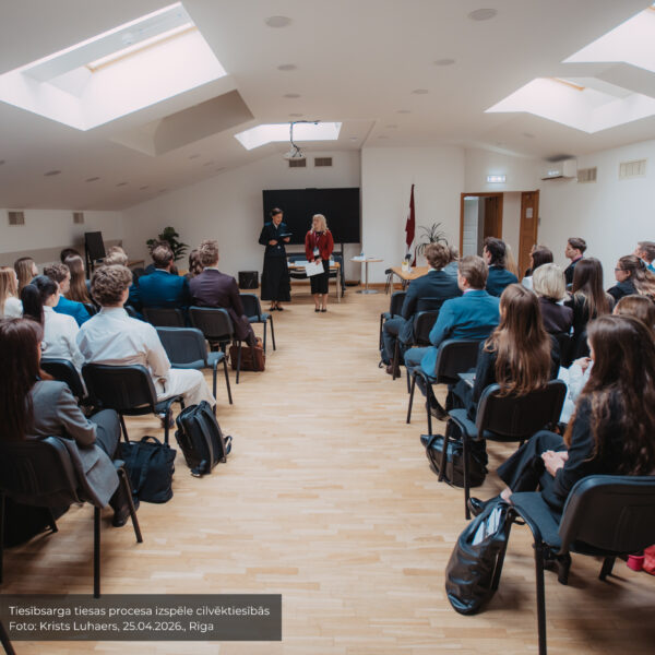 Tiesībsarga tiesas procesa izspēles atklāšana